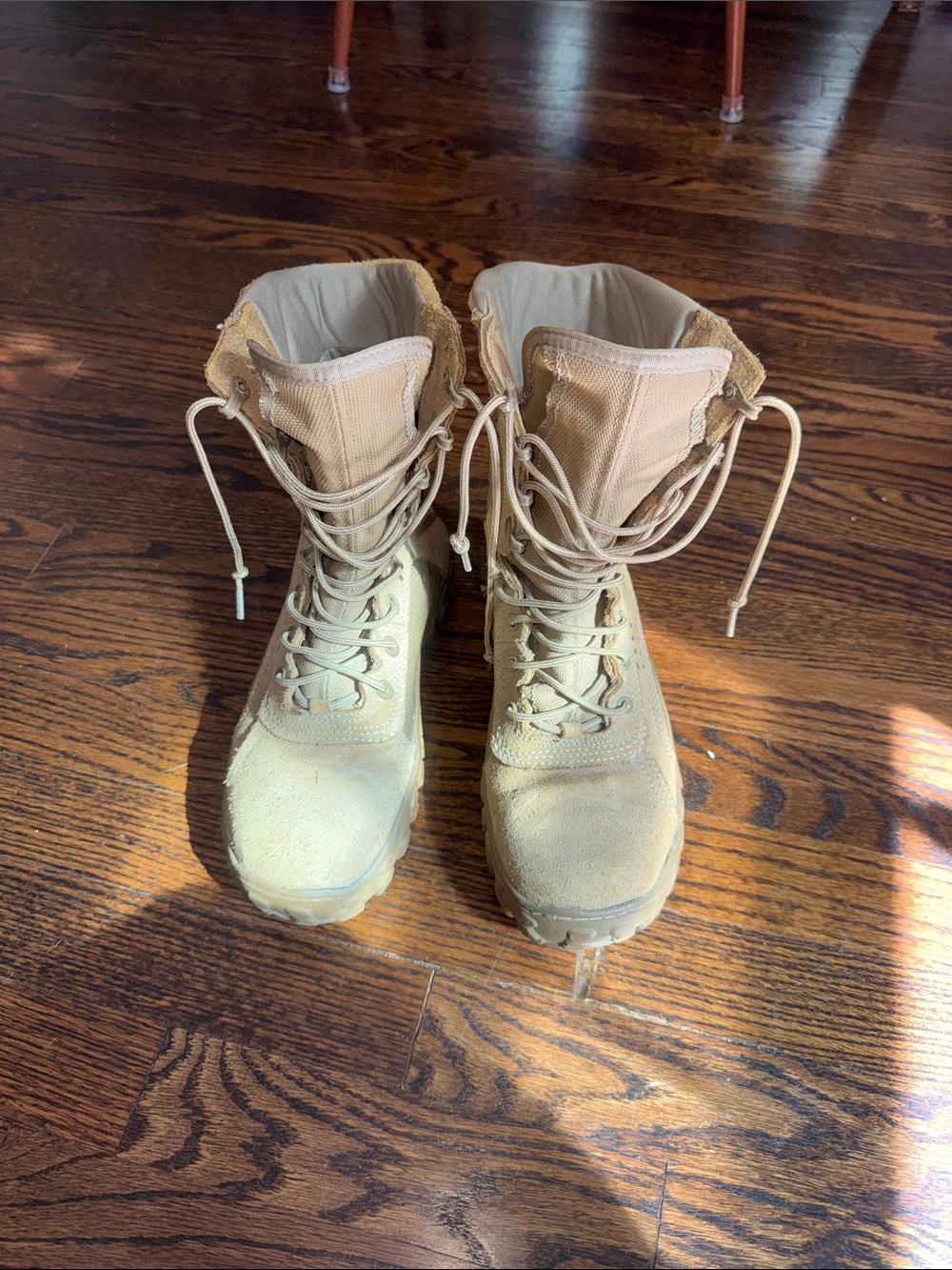 Rocky S2V Tactical Military Combat Boots Desert Tan